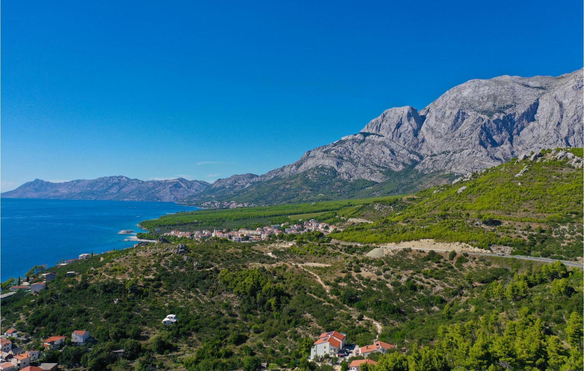 Nice Apartment In Krvavica With House Sea View Esterno foto
