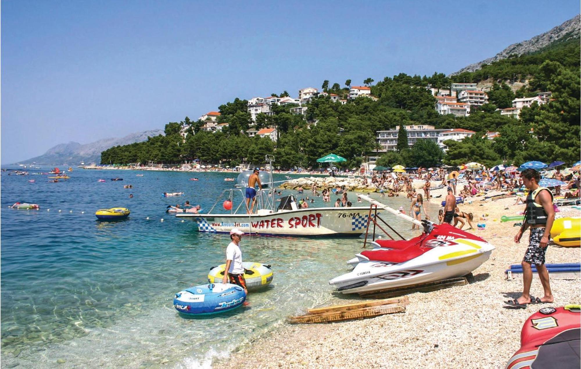 Nice Apartment In Krvavica With House Sea View Esterno foto