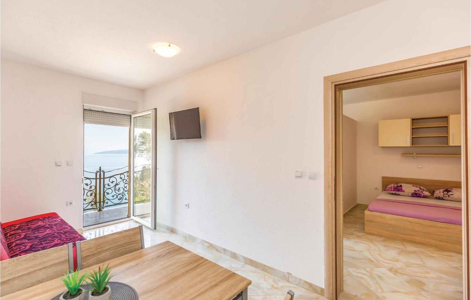 Nice Apartment In Krvavica With House Sea View Esterno foto